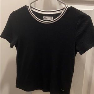 black crop top